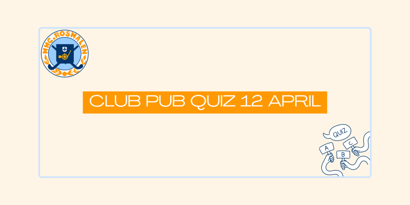 Club pub quiz op 12 april Nieuws afbeelding